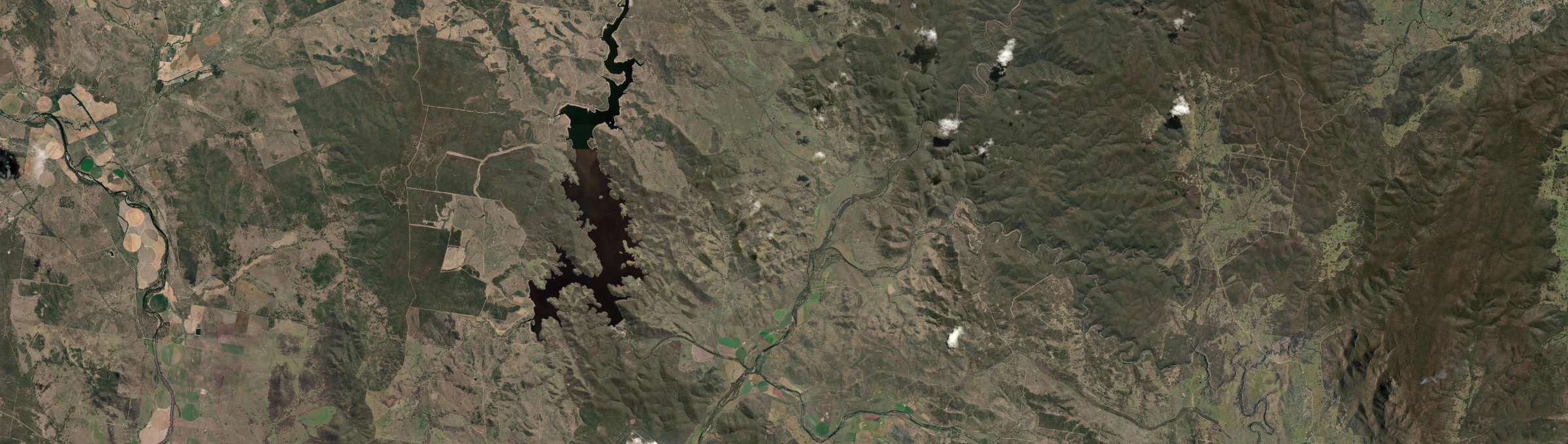 Aerial view of Mingoola (Qld), QLD
