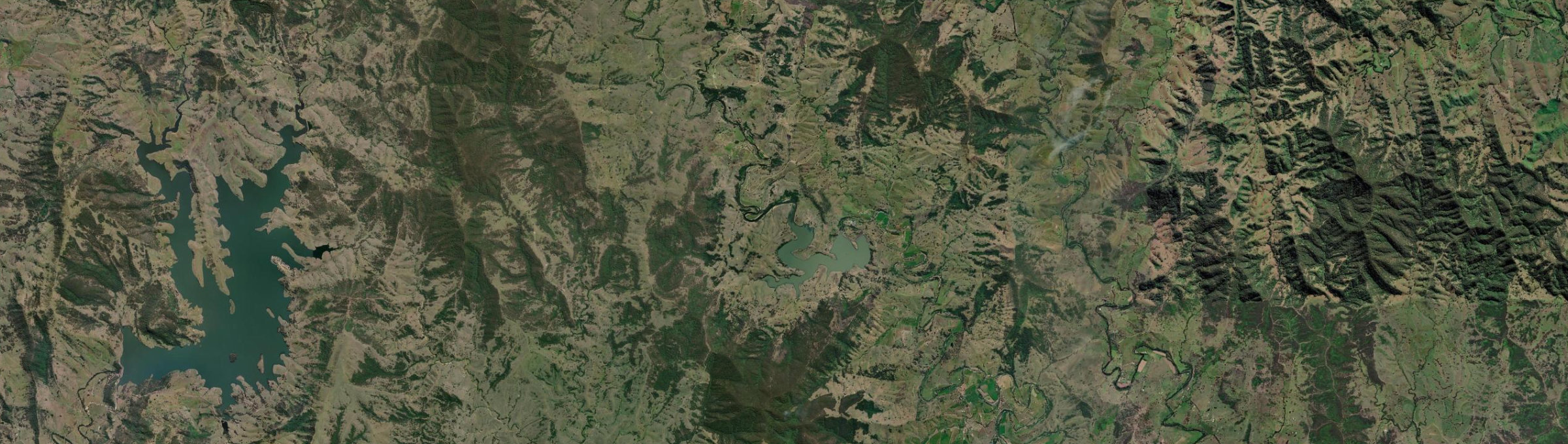 Aerial view of Lostock, NSW