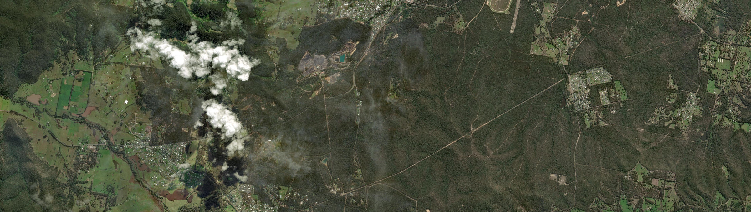 Aerial view of Pelton, NSW