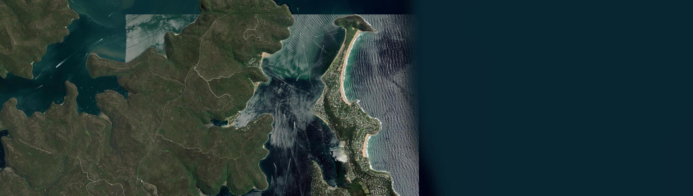 Aerial view of Palm Beach (NSW), NSW