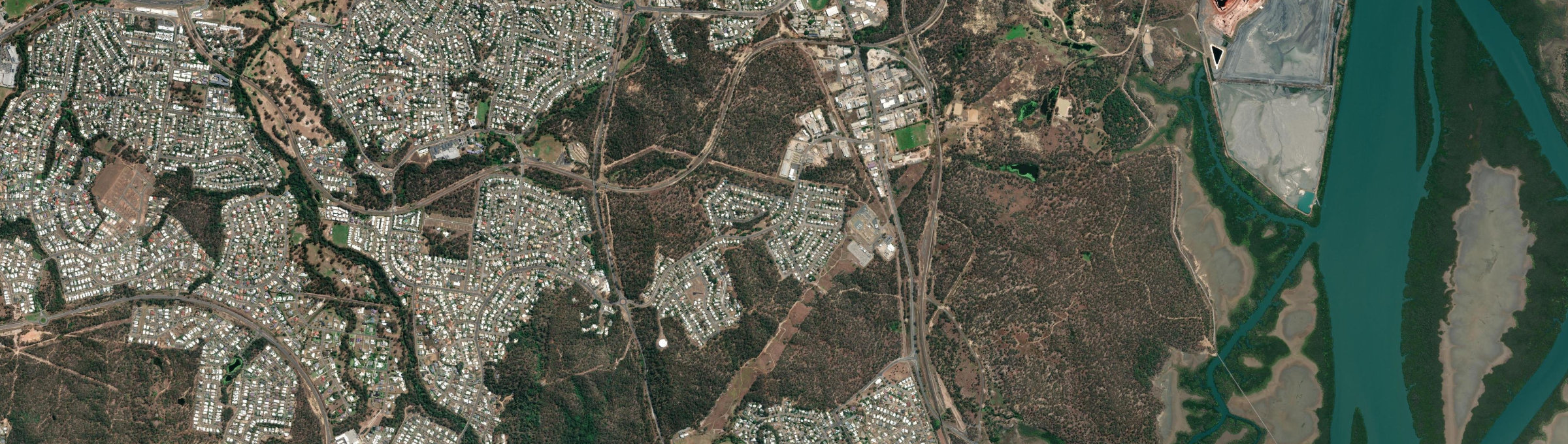 Aerial view of Toolooa, QLD