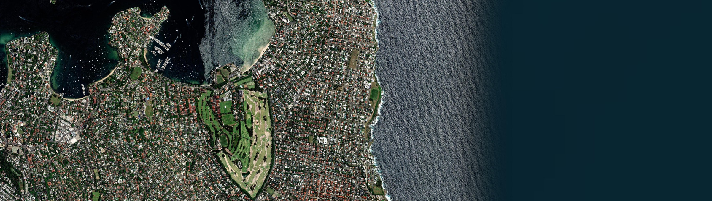 Aerial view of Dover Heights, NSW