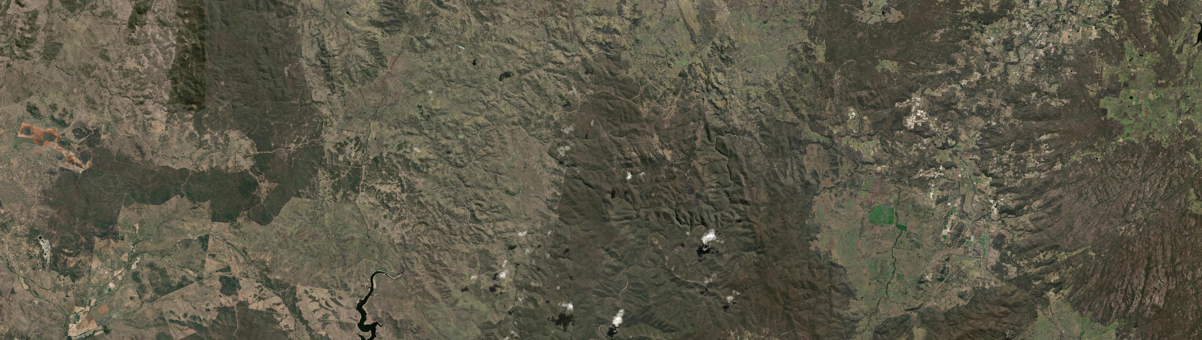 Aerial view of Springdale (Qld), QLD