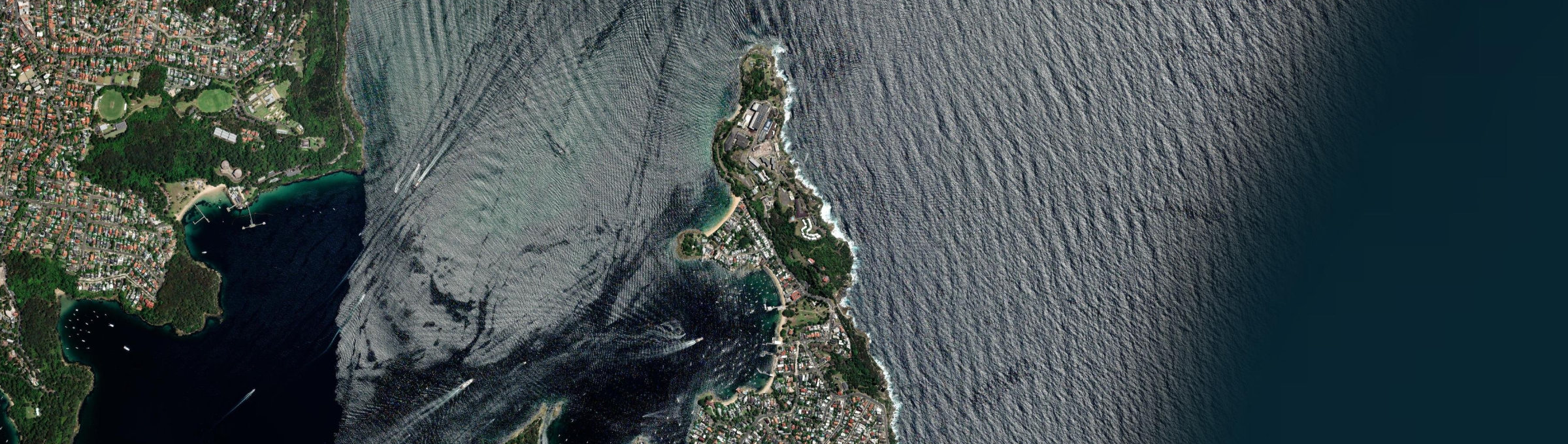 Aerial view of Watsons Bay, NSW