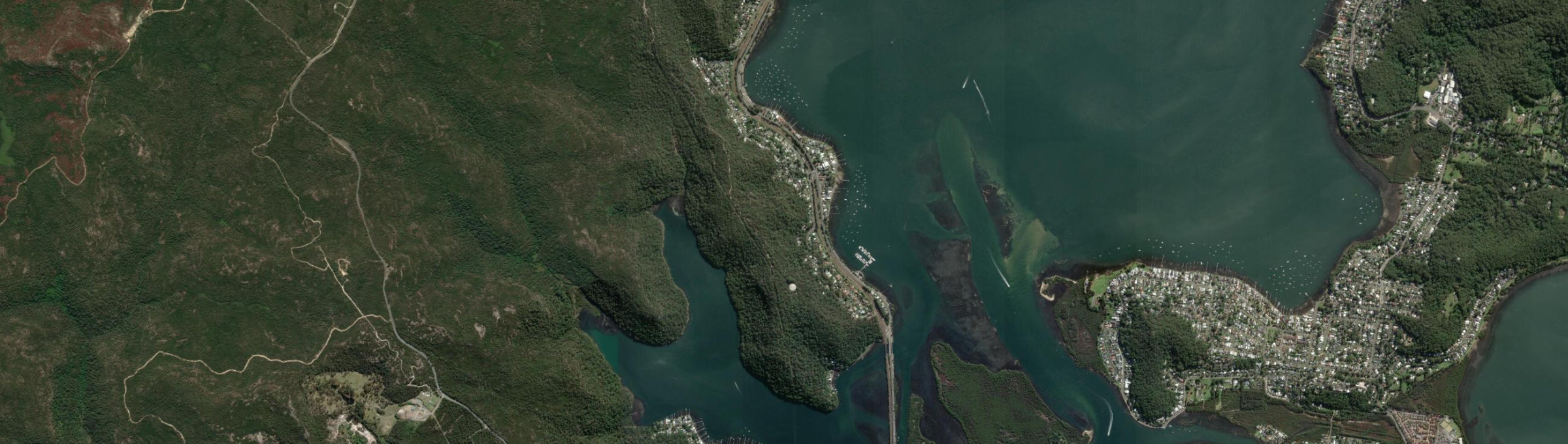 Aerial view of Koolewong, NSW