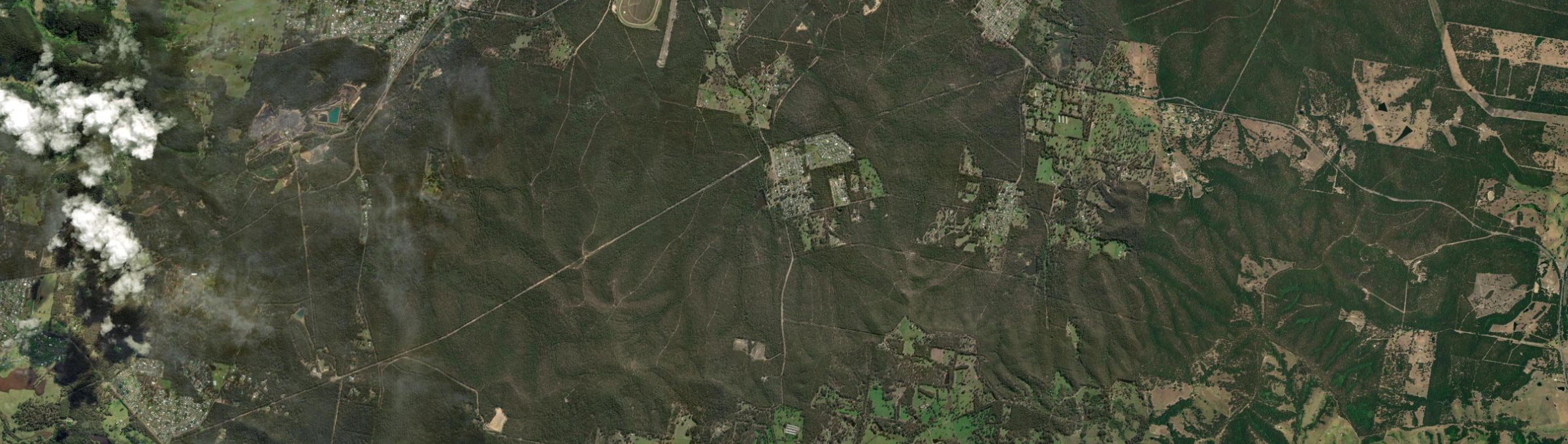 Aerial view of Kitchener, NSW