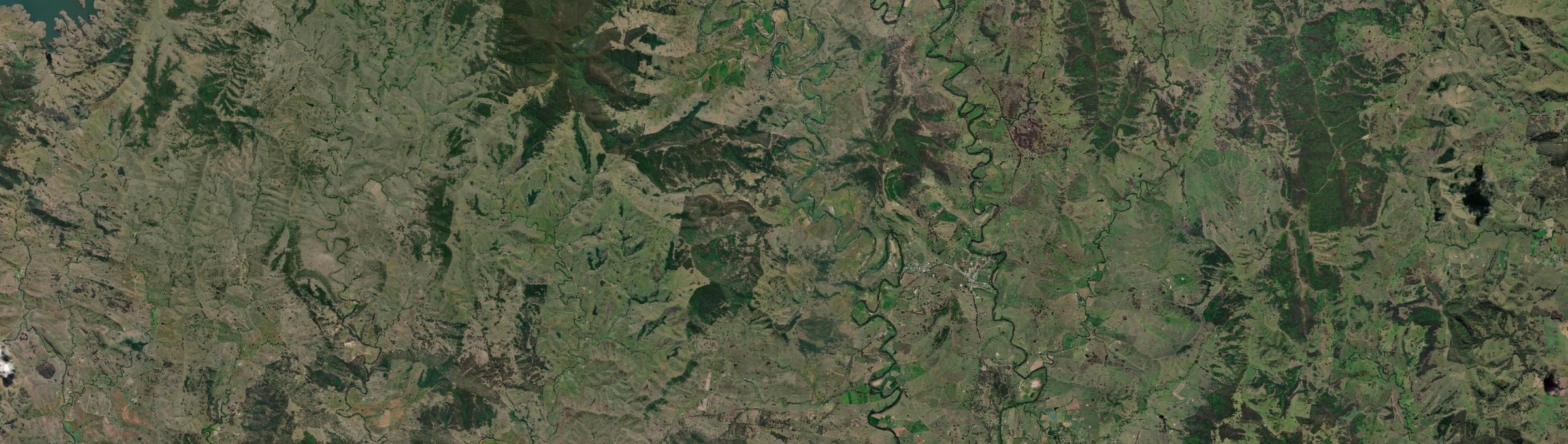 Aerial view of Gresford, NSW