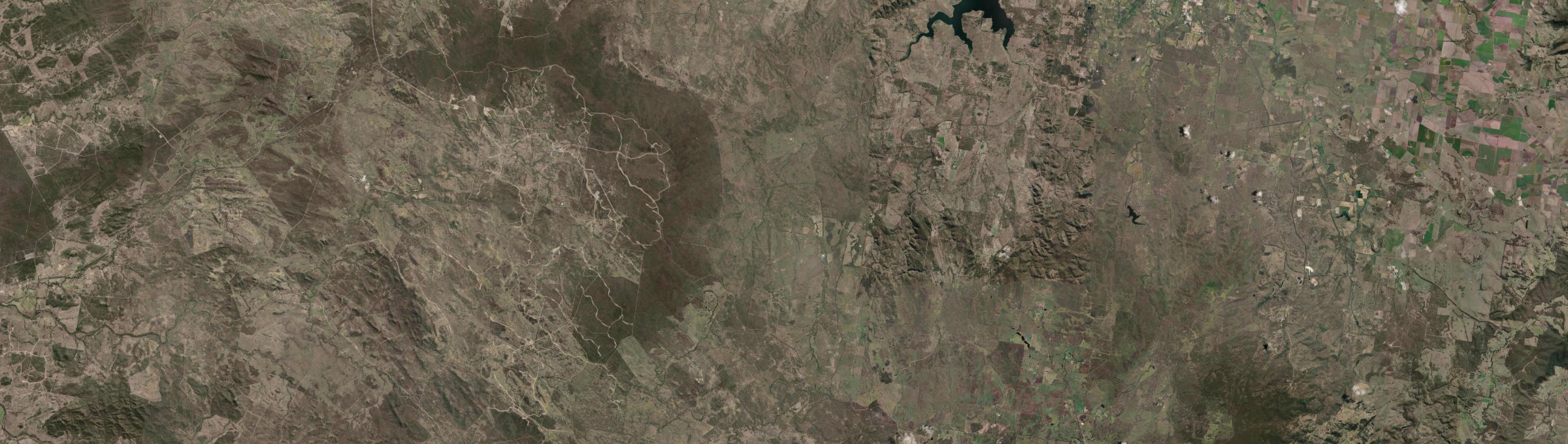 Aerial view of Palgrave, QLD