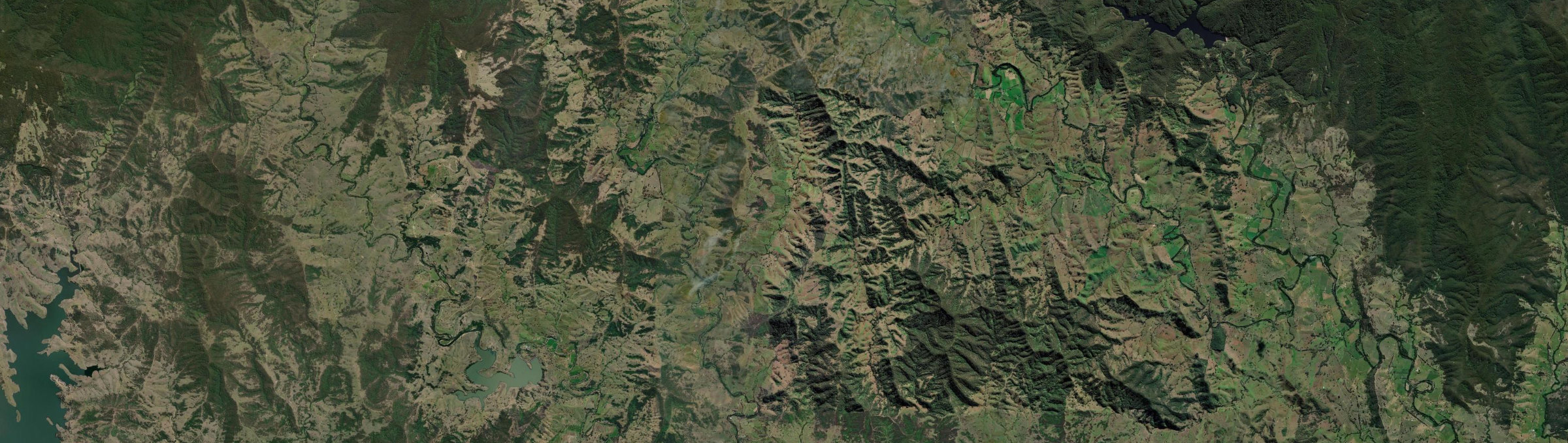 Aerial view of Halton, NSW