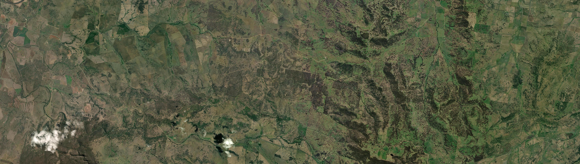 Aerial view of Spring Mountain (NSW), NSW
