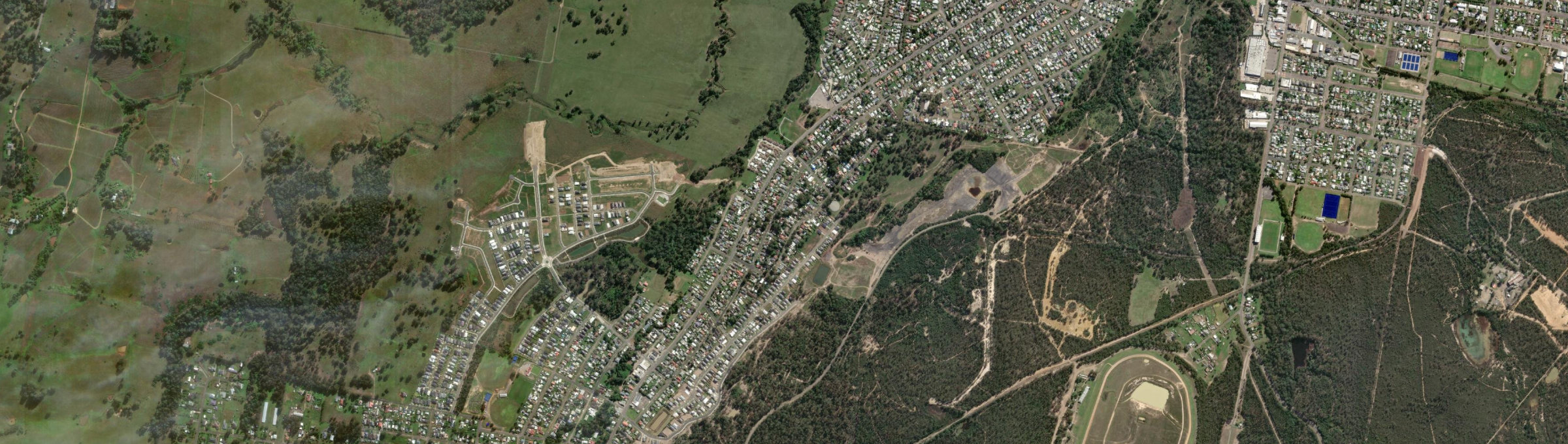 Aerial view of Bellbird Heights, NSW
