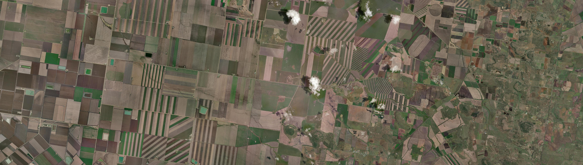 Aerial view of Evanslea, QLD