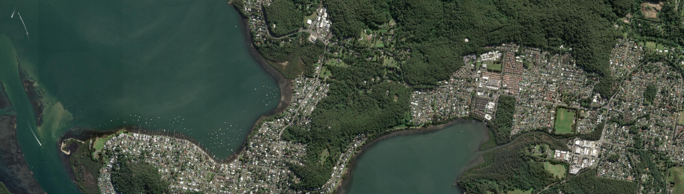 Aerial view of Yattalunga (NSW), NSW