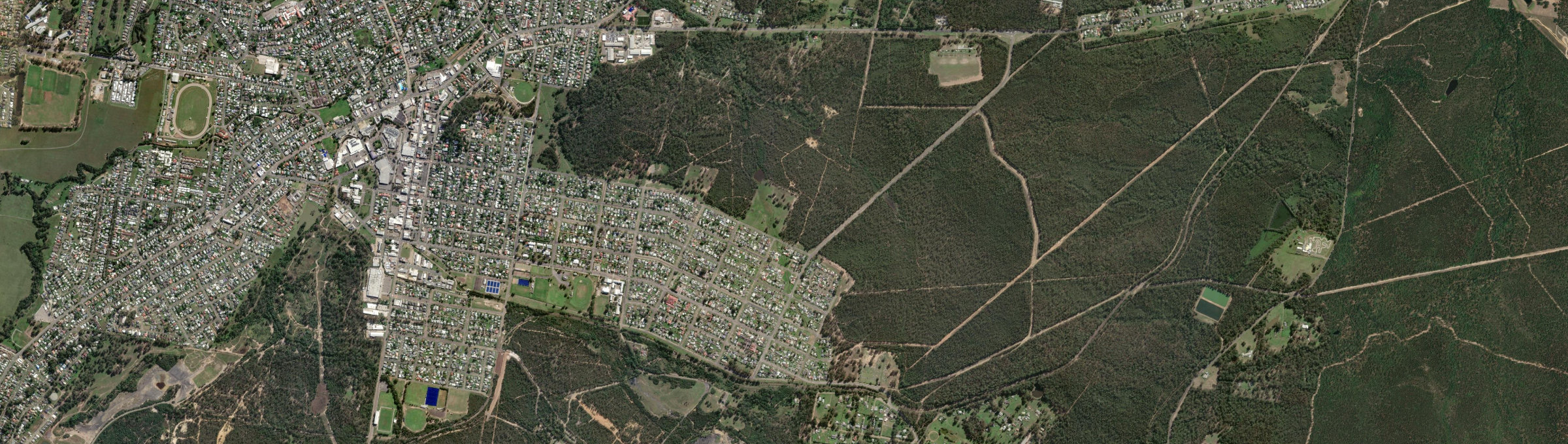 Aerial view of Aberdare, NSW