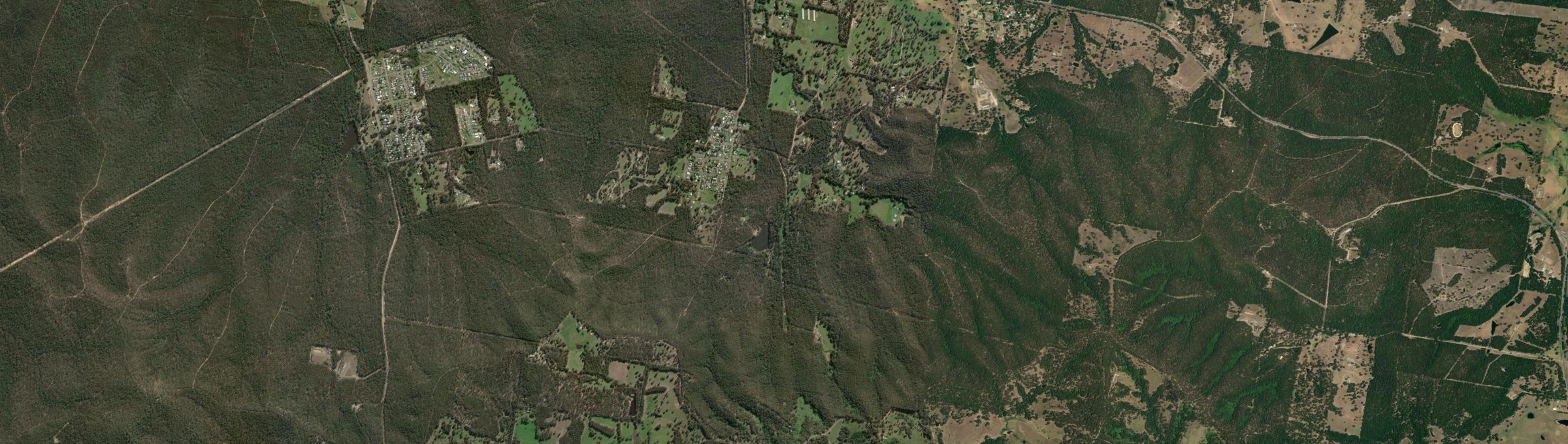 Aerial view of Abernethy, NSW