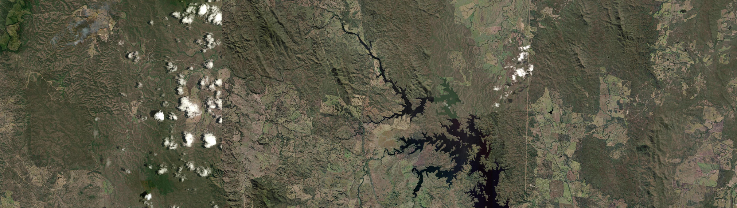 Aerial view of Kolonga, QLD
