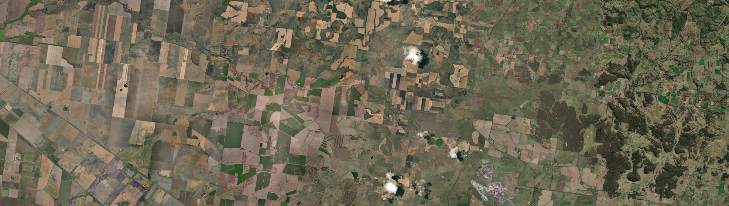 Aerial view of Brymaroo, QLD