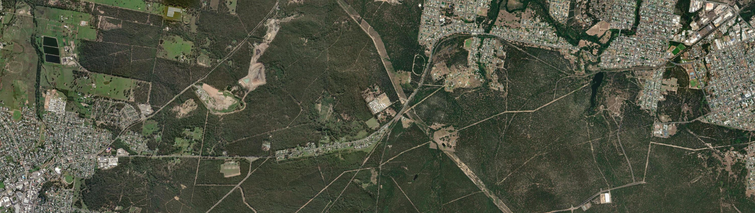 Aerial view of Neath, NSW