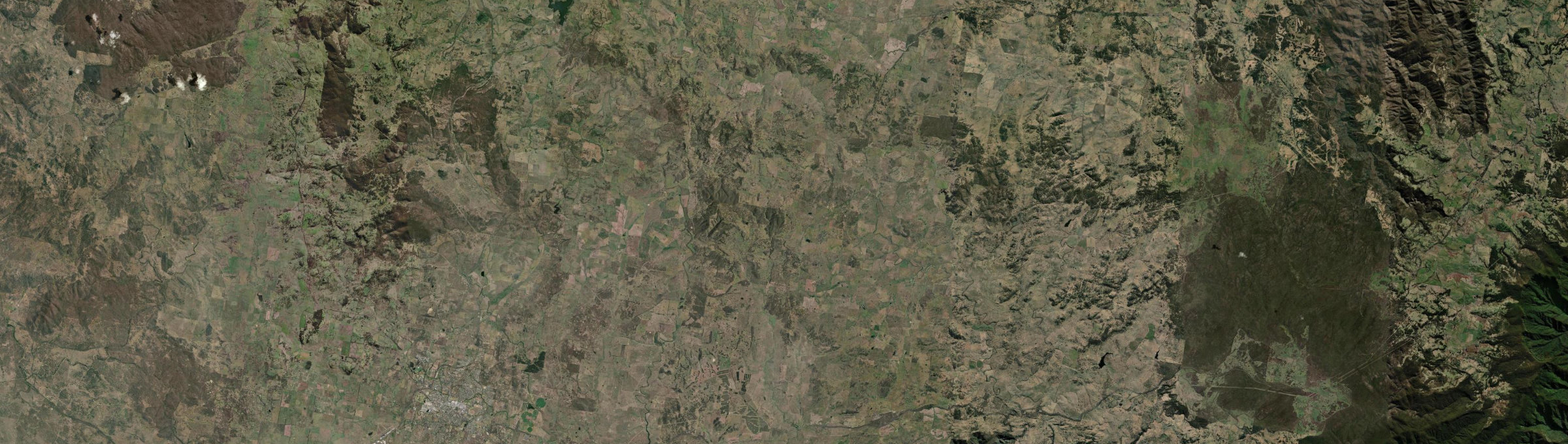 Aerial view of Thalgarrah, NSW