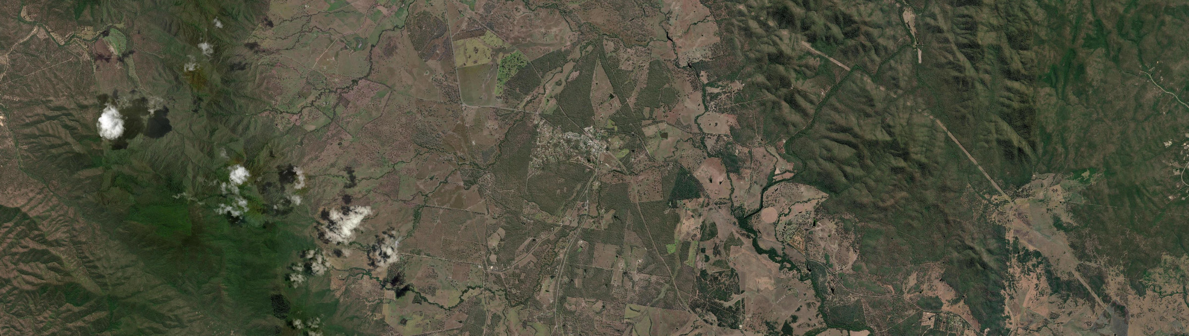 Aerial view of Miriam Vale, QLD