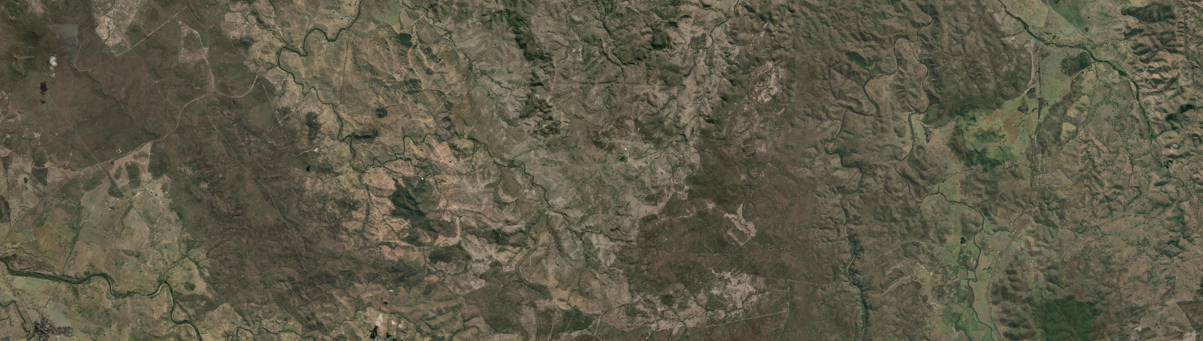 Aerial view of Aranbanga, QLD