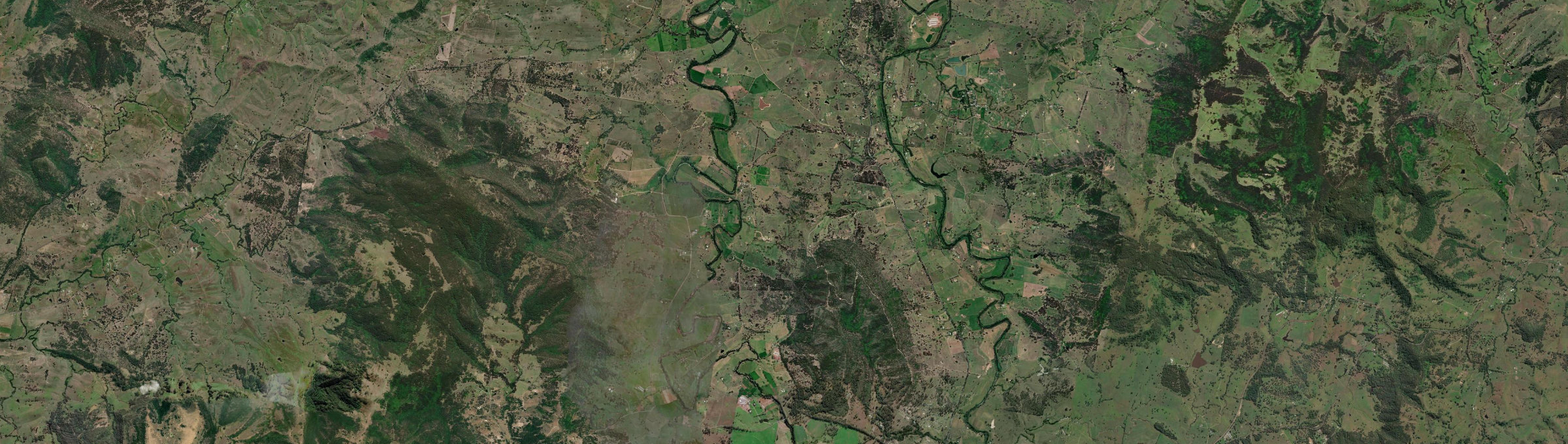 Aerial view of Fishers Hill, NSW