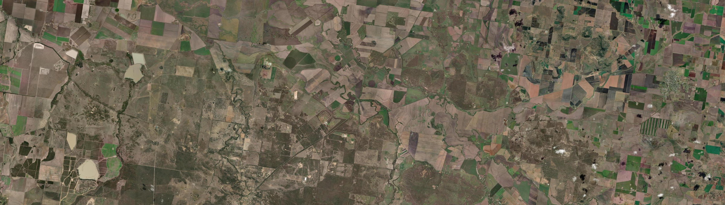 Aerial view of Ellangowan (Qld), QLD