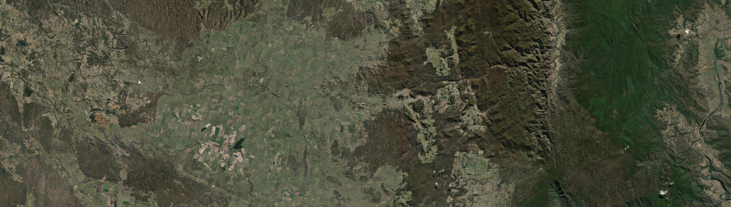 Aerial view of Deepwater (NSW), NSW