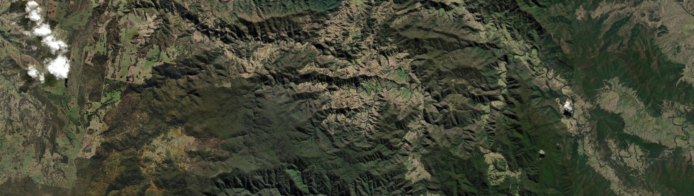 Aerial view of Glen Ward, NSW