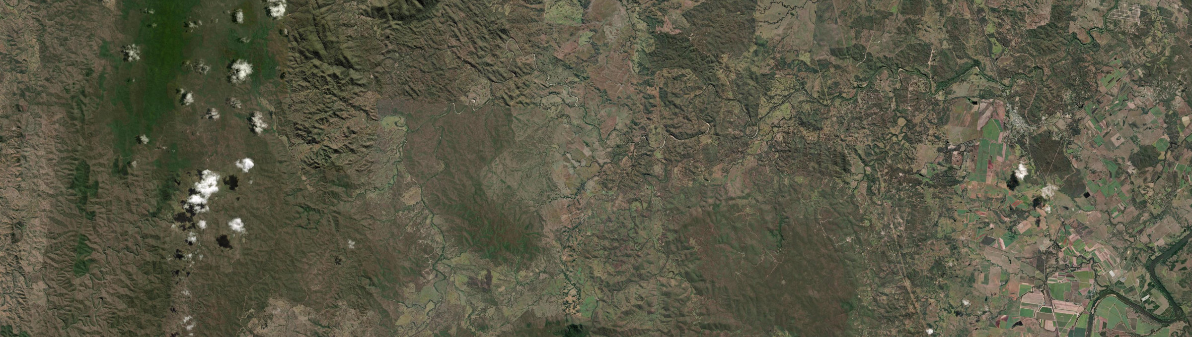Aerial view of New Moonta, QLD