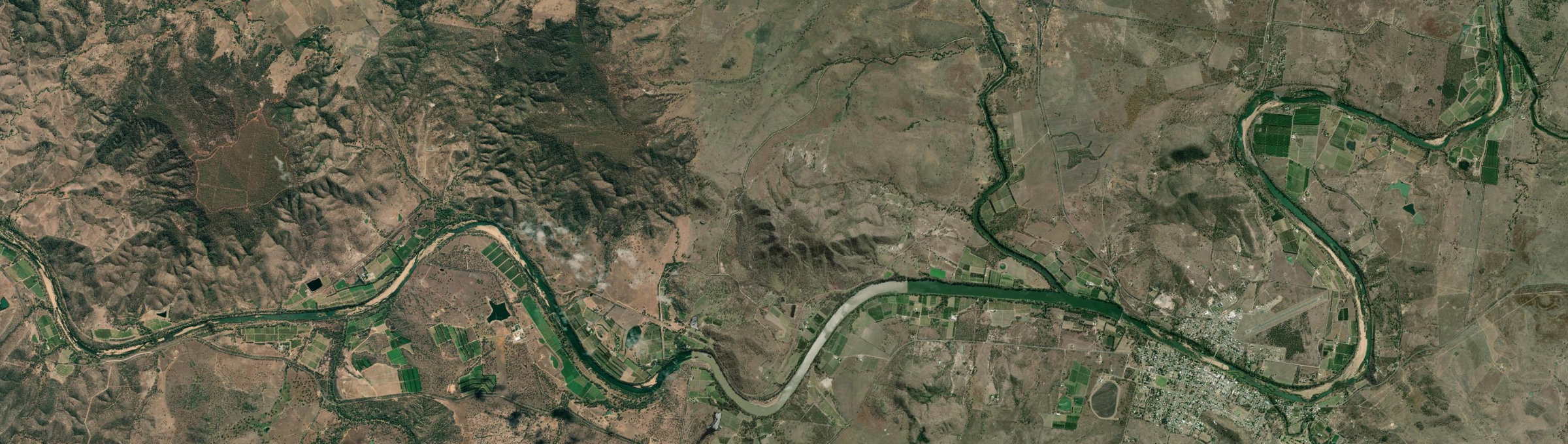 Aerial view of Dirnbir, QLD