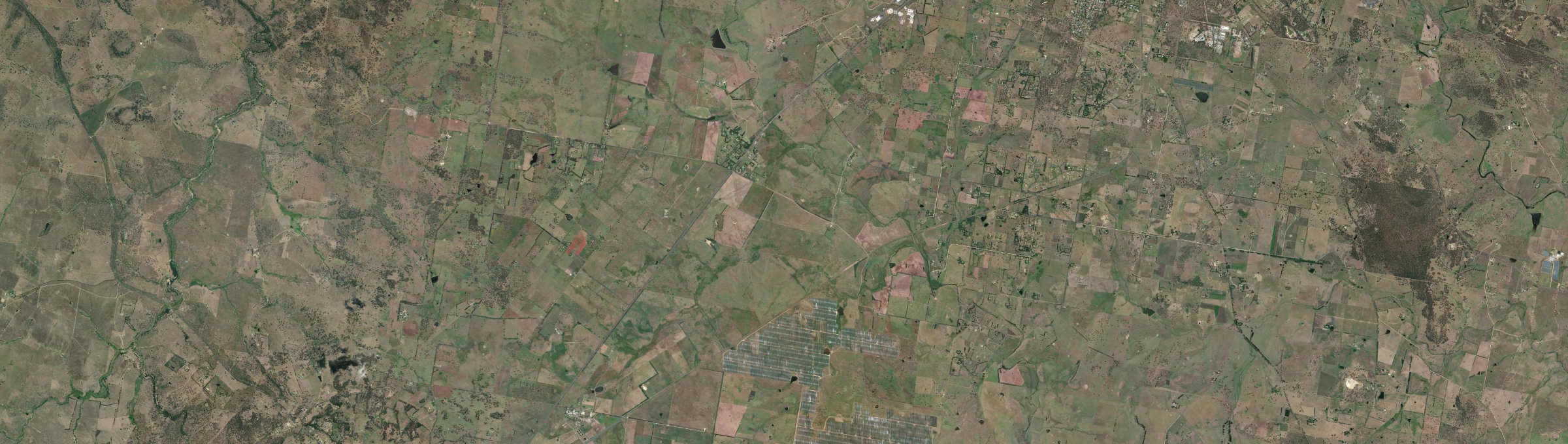 Aerial view of Saumarez, NSW