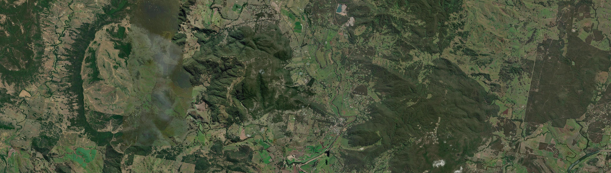 Aerial view of Paterson (NSW), NSW