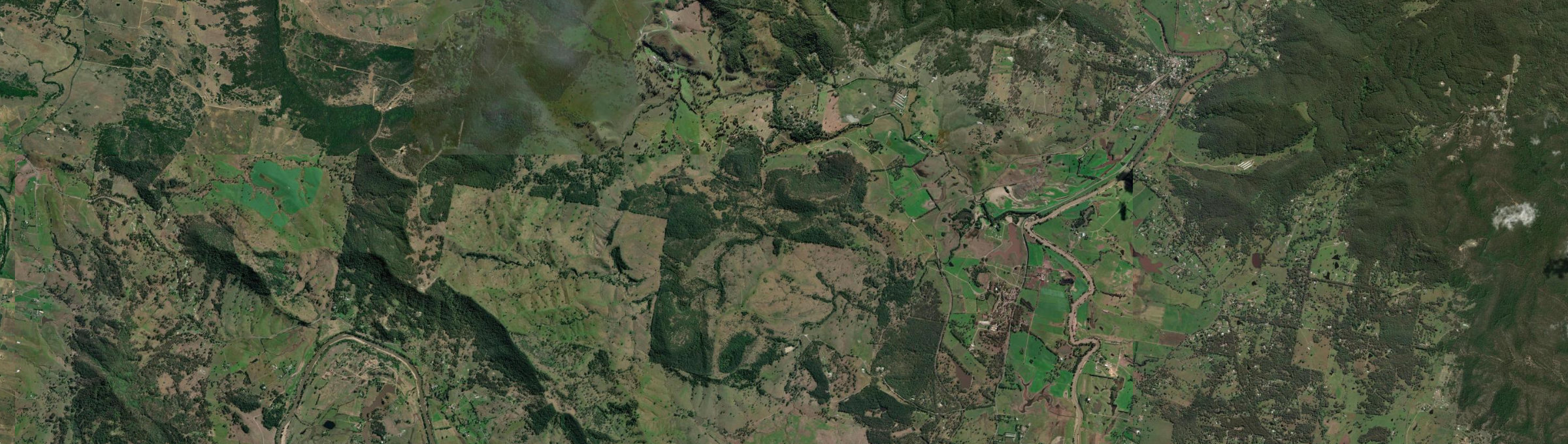 Aerial view of Tocal, NSW