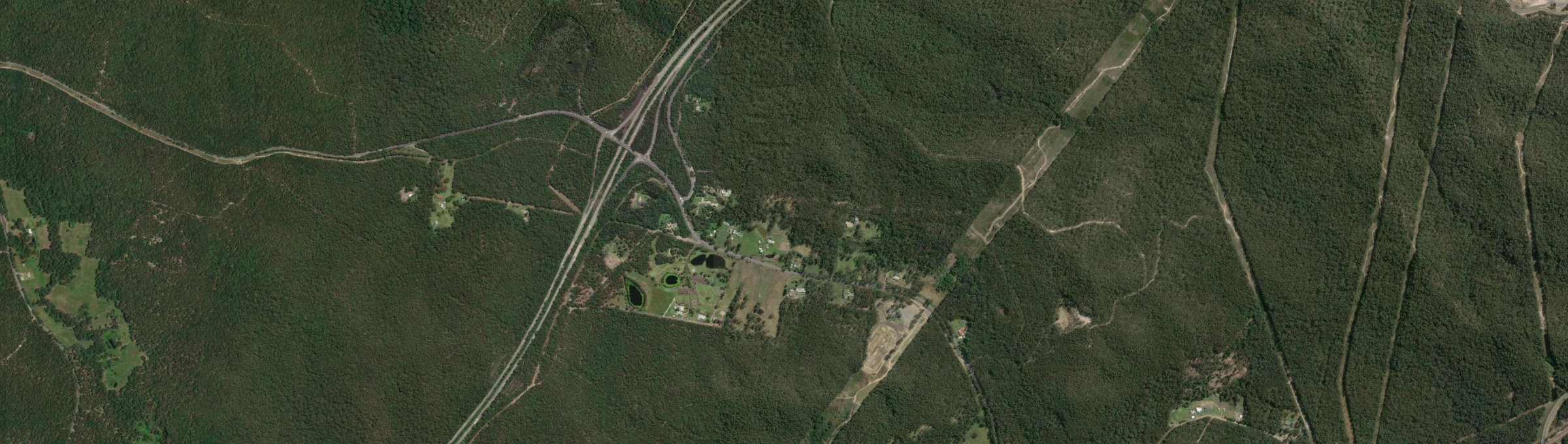 Aerial view of Ryhope, NSW