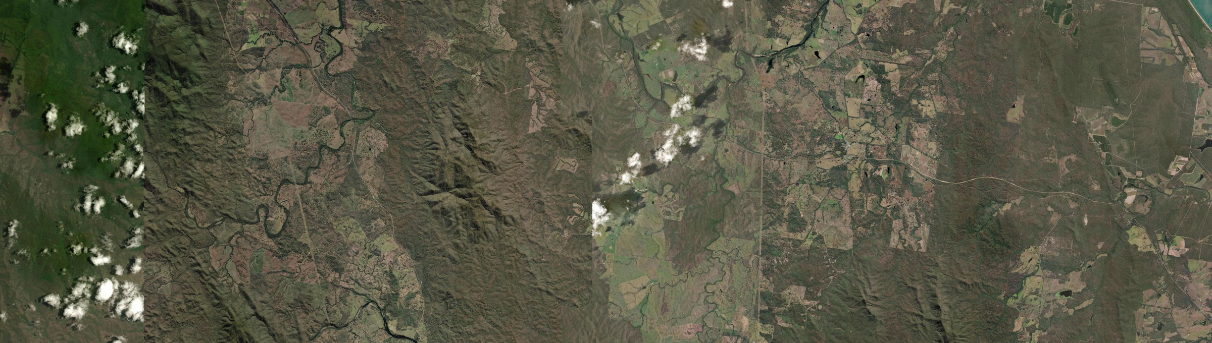Aerial view of Berajondo, QLD