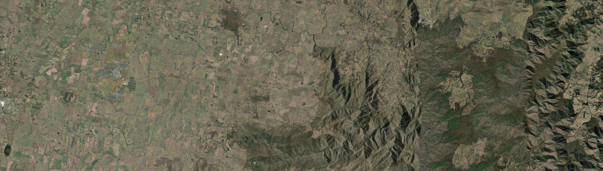 Aerial view of Castle Doyle, NSW