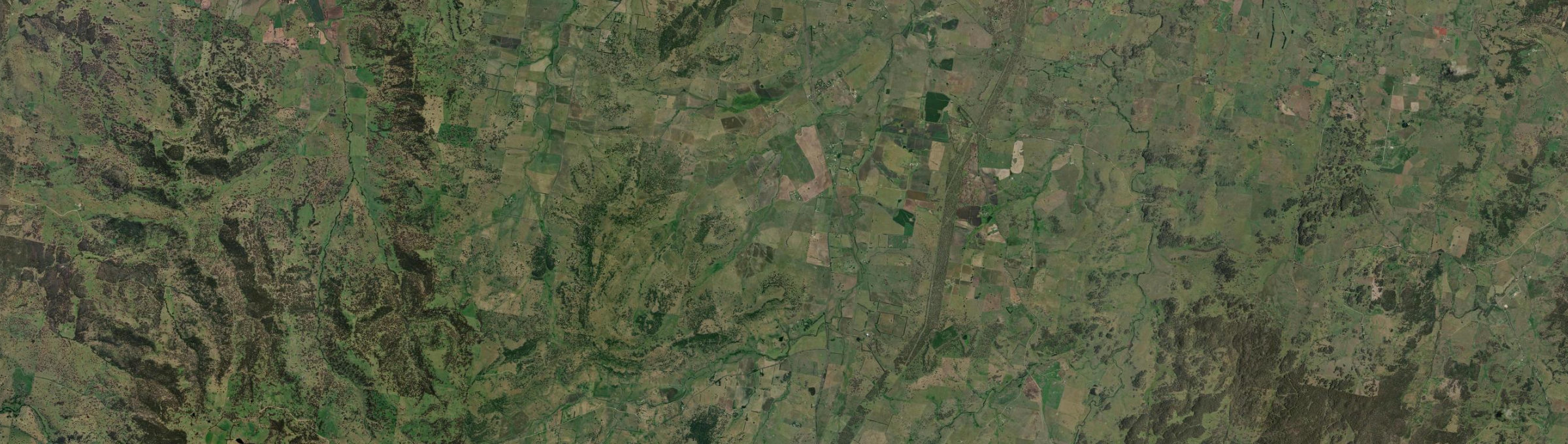 Aerial view of Stonehenge (NSW), NSW