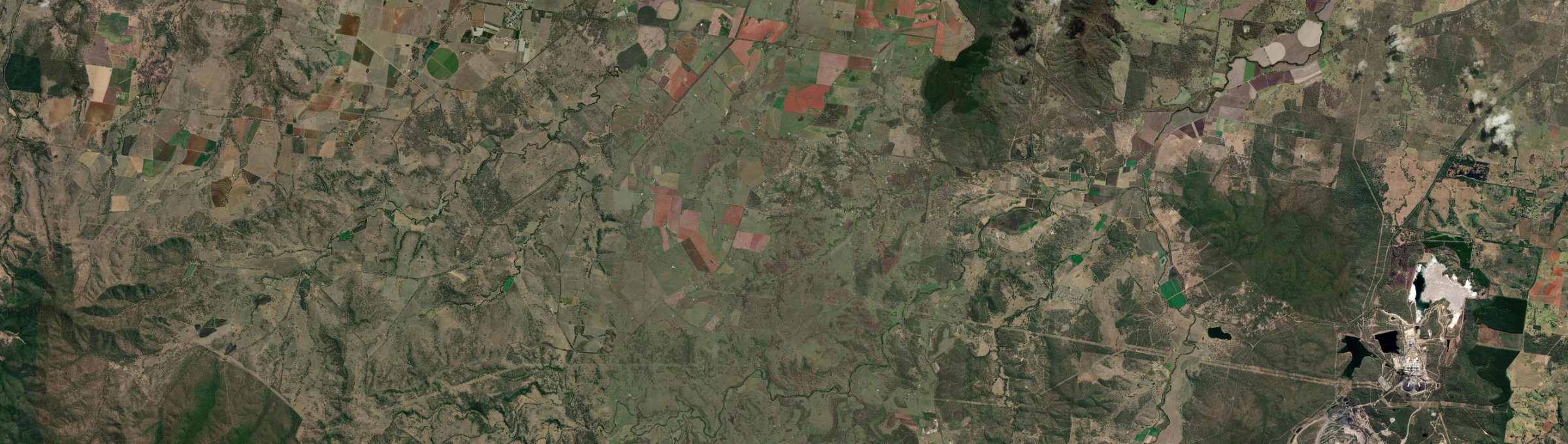 Aerial view of Ellesmere, QLD