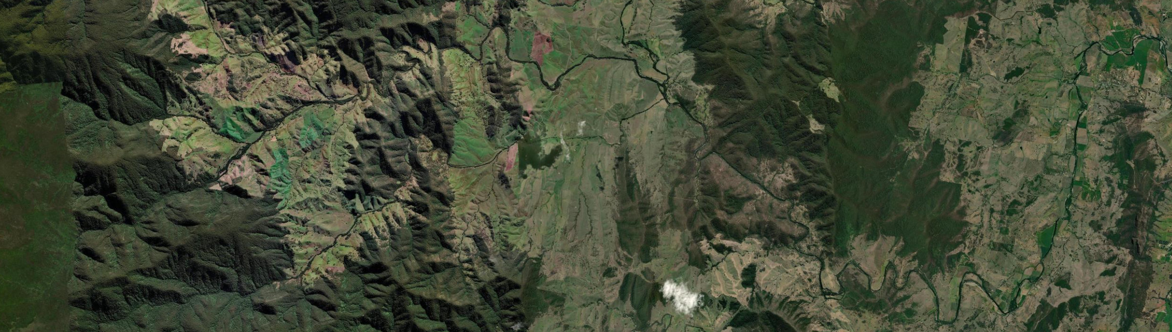 Aerial view of Rawdon Vale, NSW