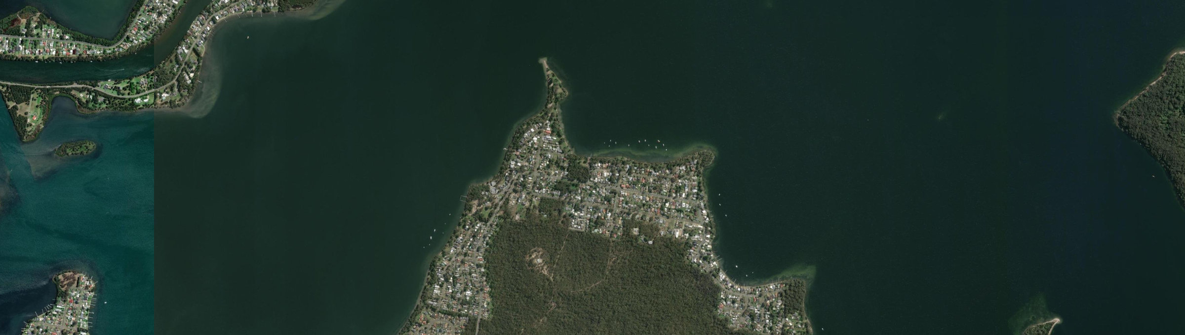 Aerial view of Balcolyn, NSW