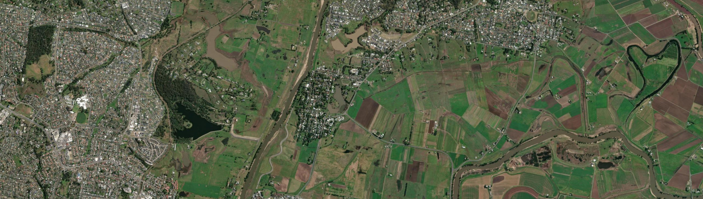 Aerial view of Bolwarra (NSW), NSW