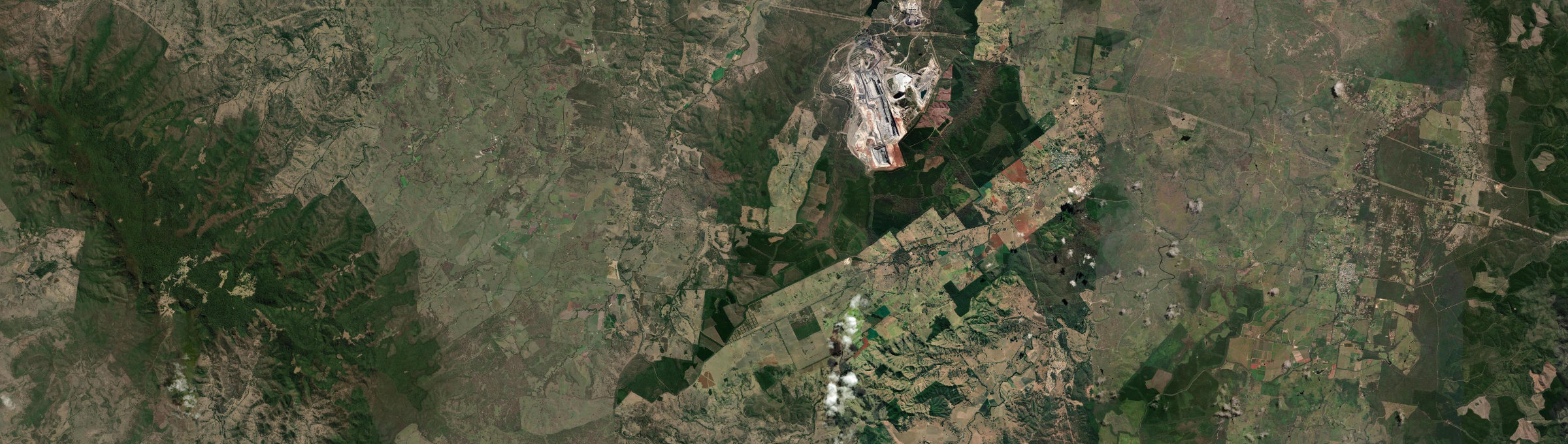 Aerial view of Neumgna, QLD