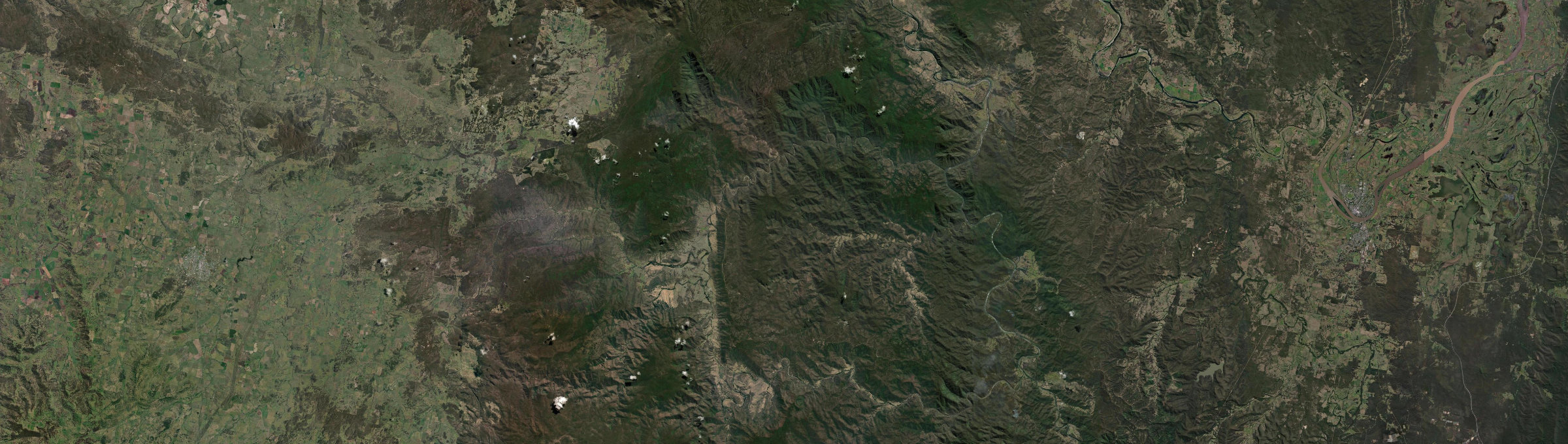 Aerial view of Newton Boyd, NSW