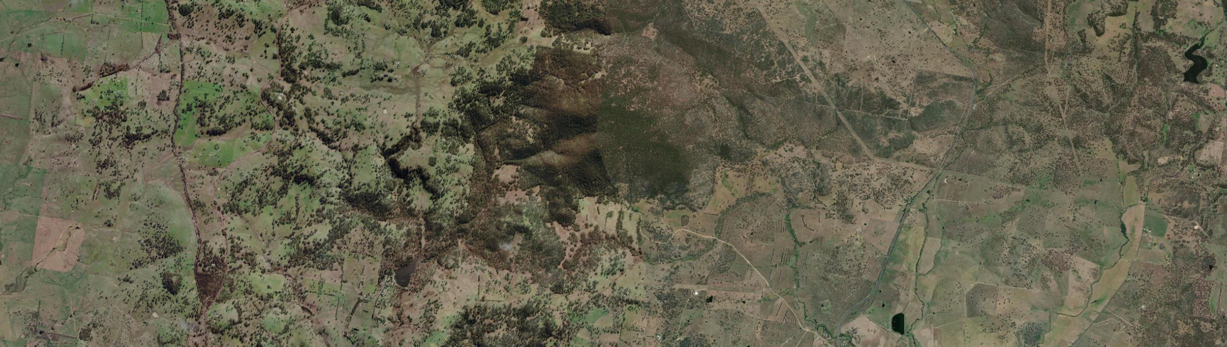 Aerial view of Duval, NSW