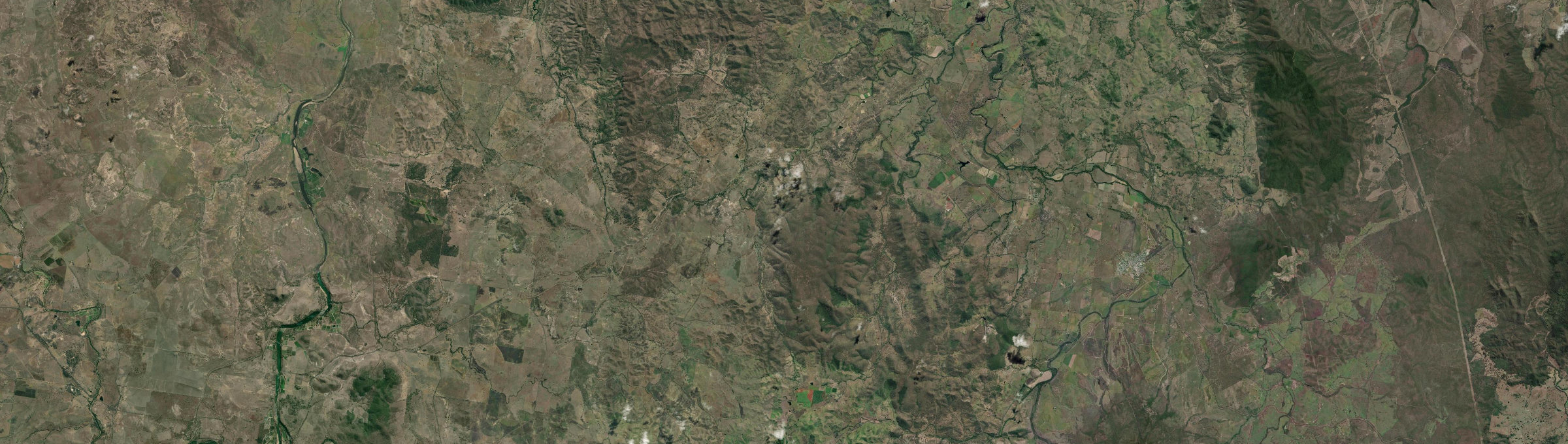 Aerial view of Didcot, QLD