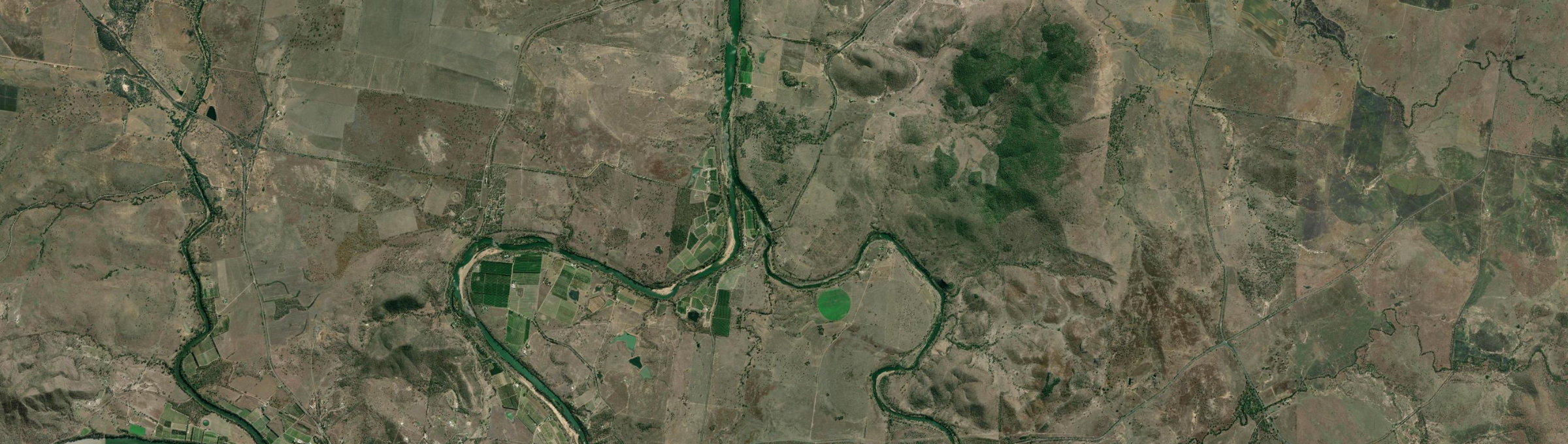 Aerial view of Bon Accord, QLD