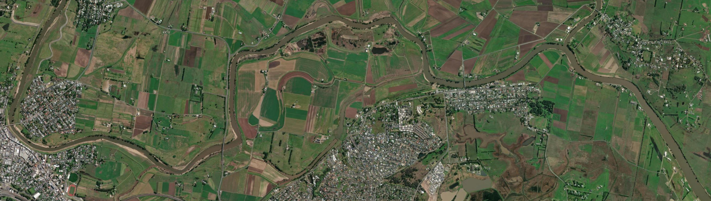Aerial view of Raworth, NSW