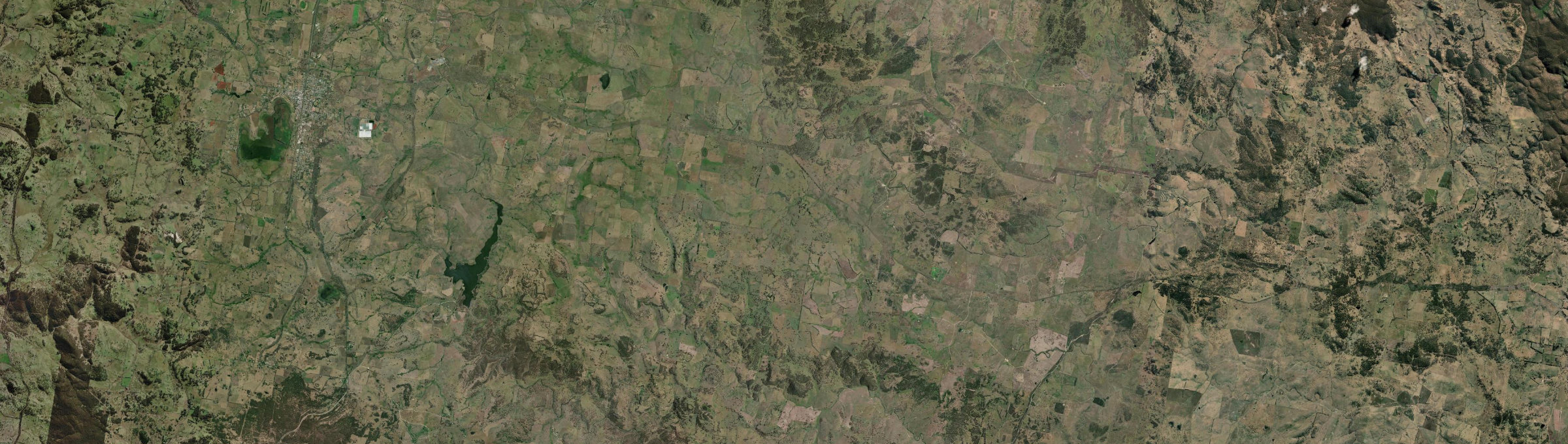 Aerial view of Brockley, NSW