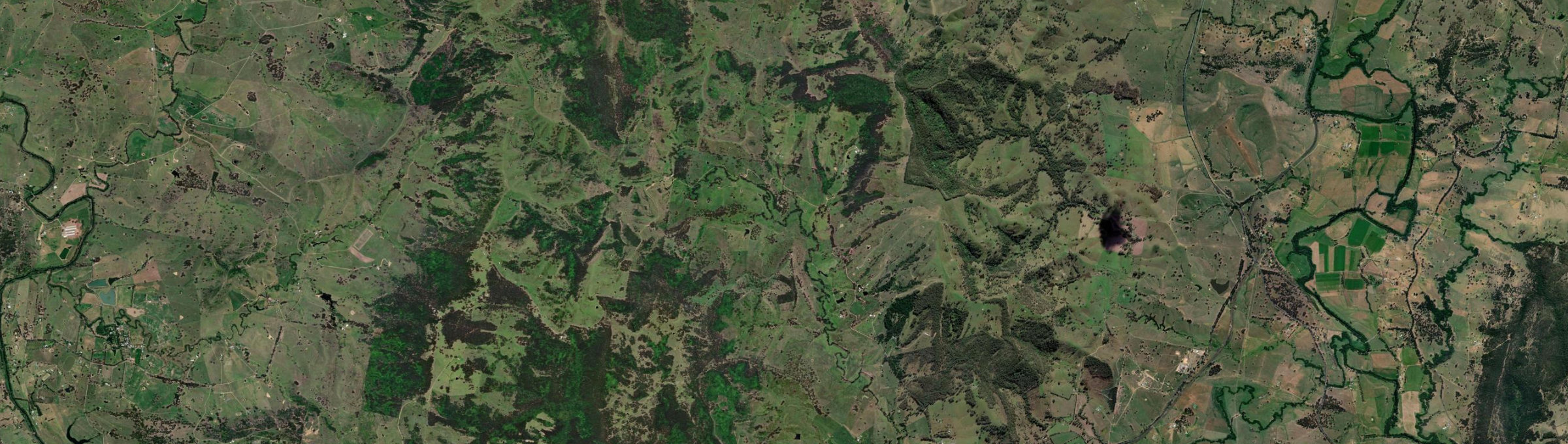 Aerial view of Wallaringa, NSW